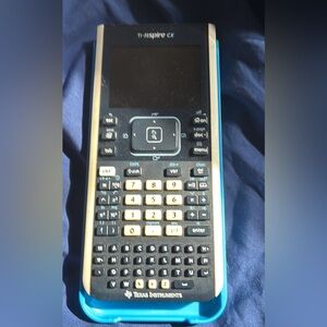 Texas Instruments TI-Nspire CX Calculator Black and Blue